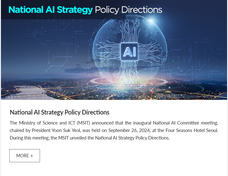 National AI Strategy Policy Directions