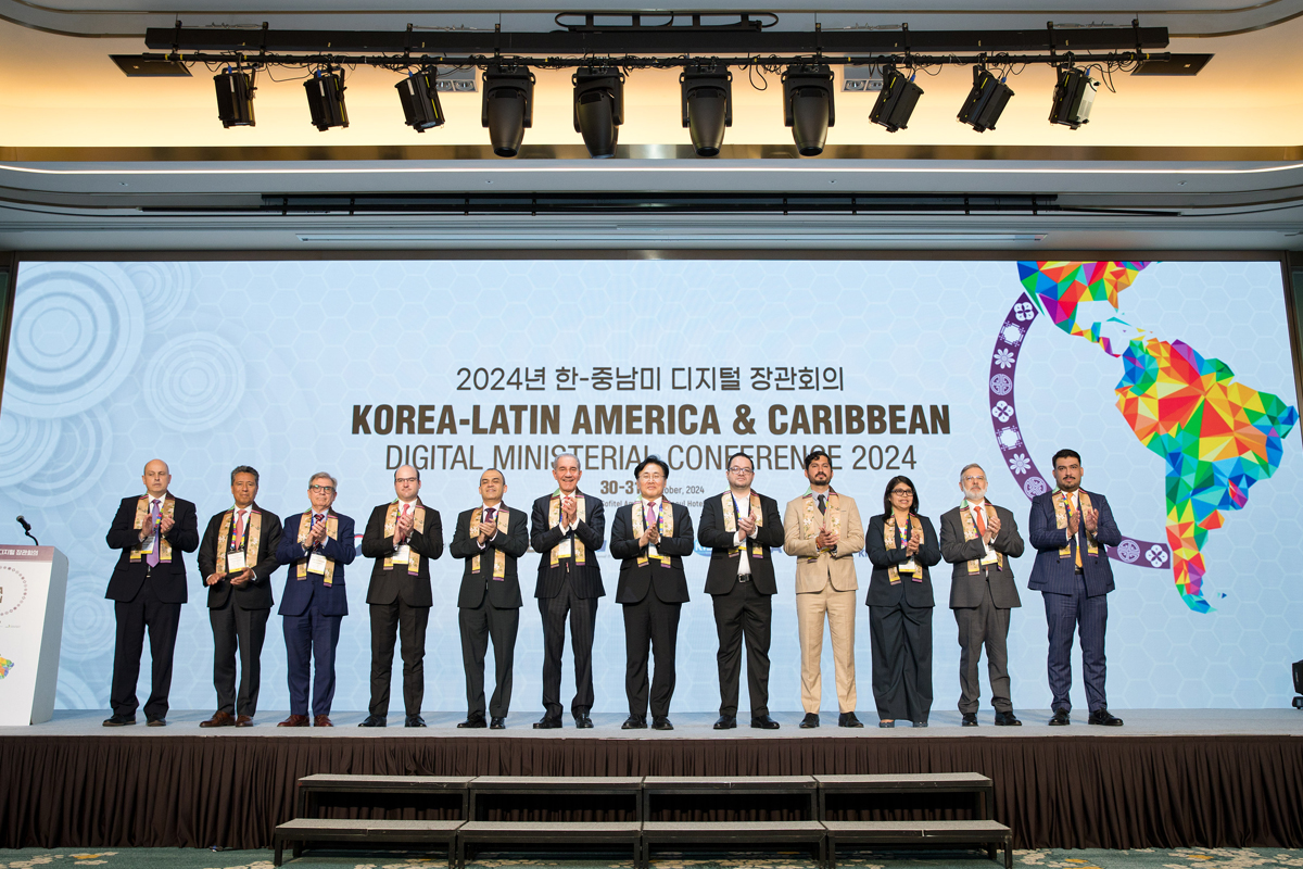 Minister Yoo Attends the Opening Ceremony of the Korea-Latin America & Caribbean Digital Ministerial Conference 2024 이미지