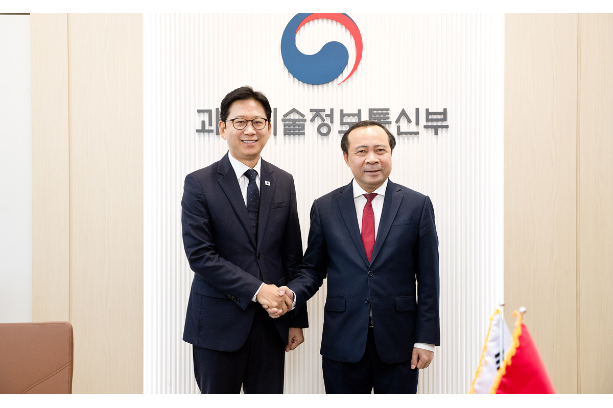 배경훈 부총리-베트남 과학기술부 장관 면담