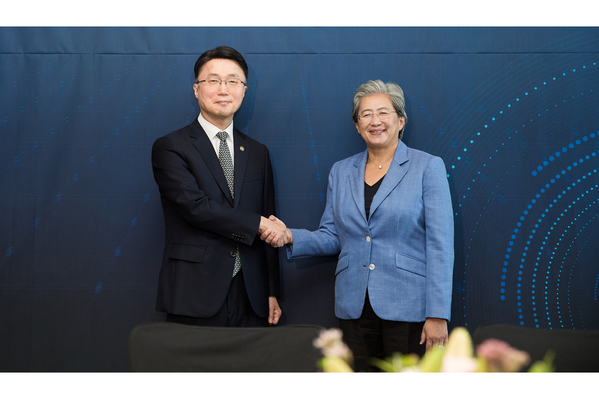 류제명 제2차관-리사 수 AMD 회장 면담